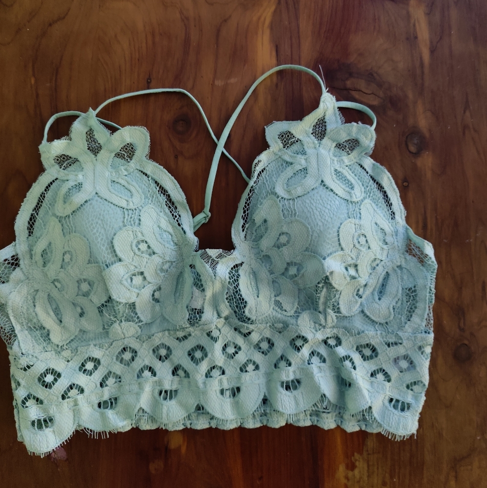 Bralette in mint